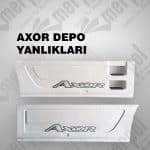 AXOR DEPO YANLIKLARI