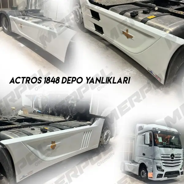 MERCEDES ACTROS 1848 DEPO YANLIĞI MERCEDES ACTROS 1842-1845-1848 DEPO YANLIĞI ( DEPO KORUMALIĞI ) ACT001 ÜRÜNÜ SİPARİŞ İÇİN 0536 596 94 93 
