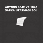 ACTROS RÜZGARLIK SETİ 1842 - 1845